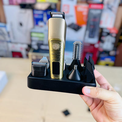 6 in 1 professional grooming kit & shaver _ALL _ in _One trimmer for beard: hair & body
