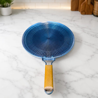 Honeycomb Laser Coating 32cm Tawa – Non-Stick Griddle Pan