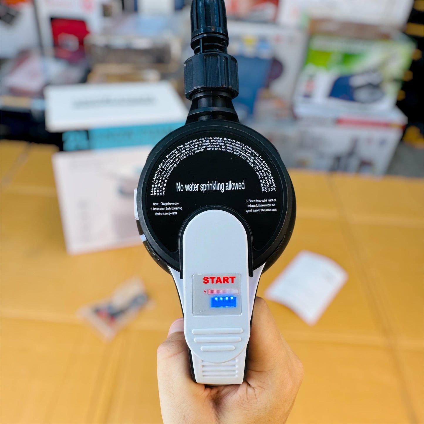 Snow Foam 2L Electric Foam Sprayer – Portable Car Wash Foam Gun