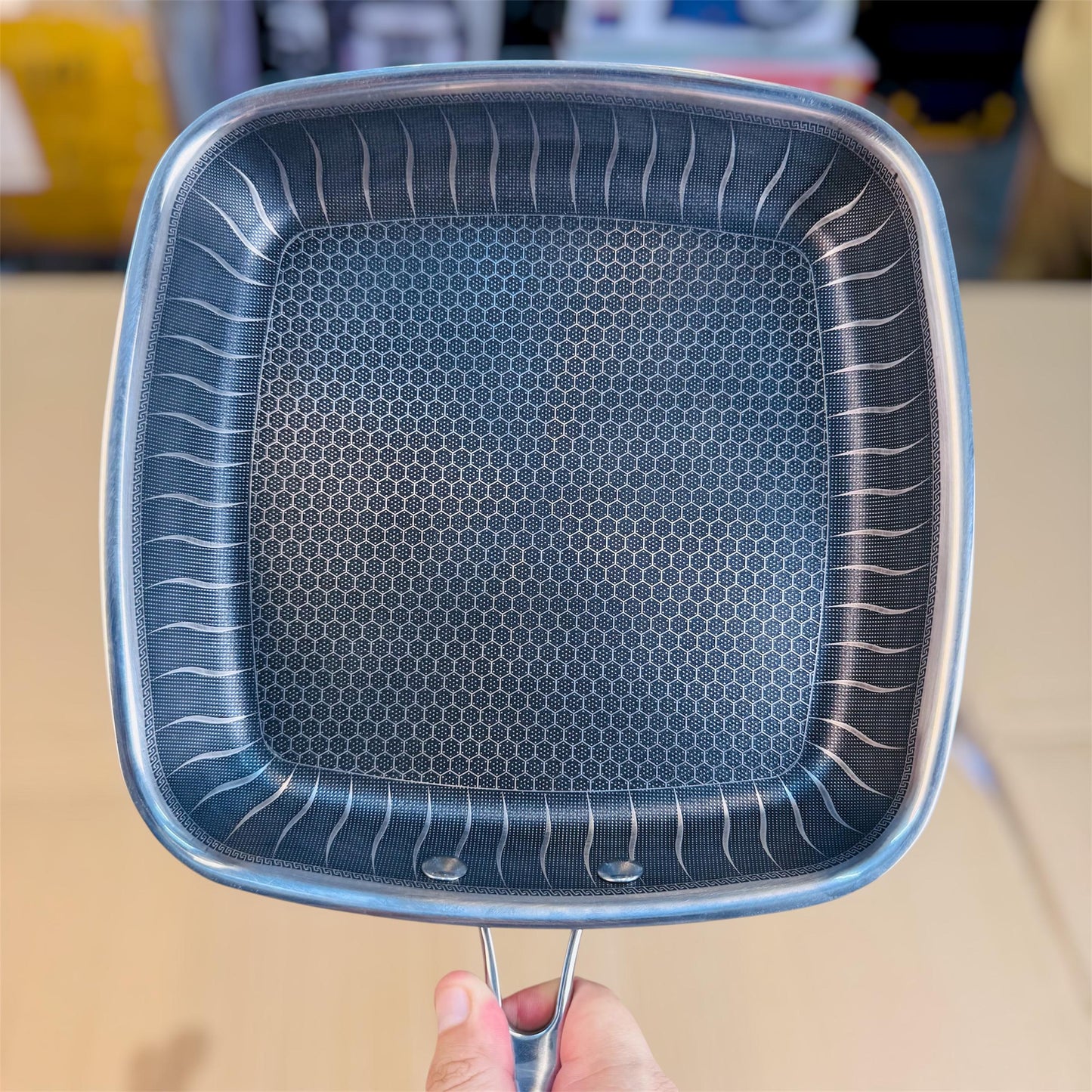 Laser Coating Square Frypan 26cm – Non-Stick Frying Pan