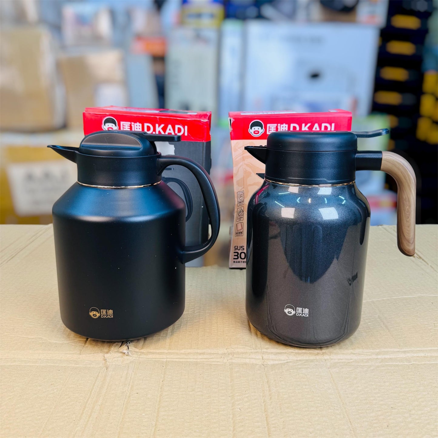 D Kadi Hot & Cool Thermos – 2L / 1.8L Insulated Flask