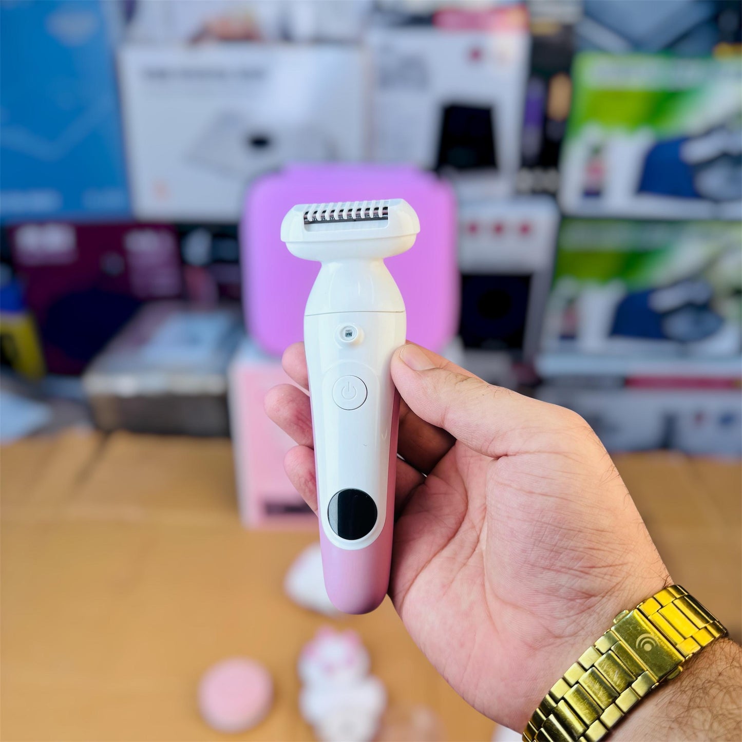 5-in-1 Washable Ladies Epilator Kit 663 – Multifunction Hair Removal Set