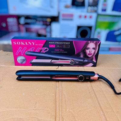 Sokany Hair Straightener SK-15036 – Ceramic Plate Styling Iron