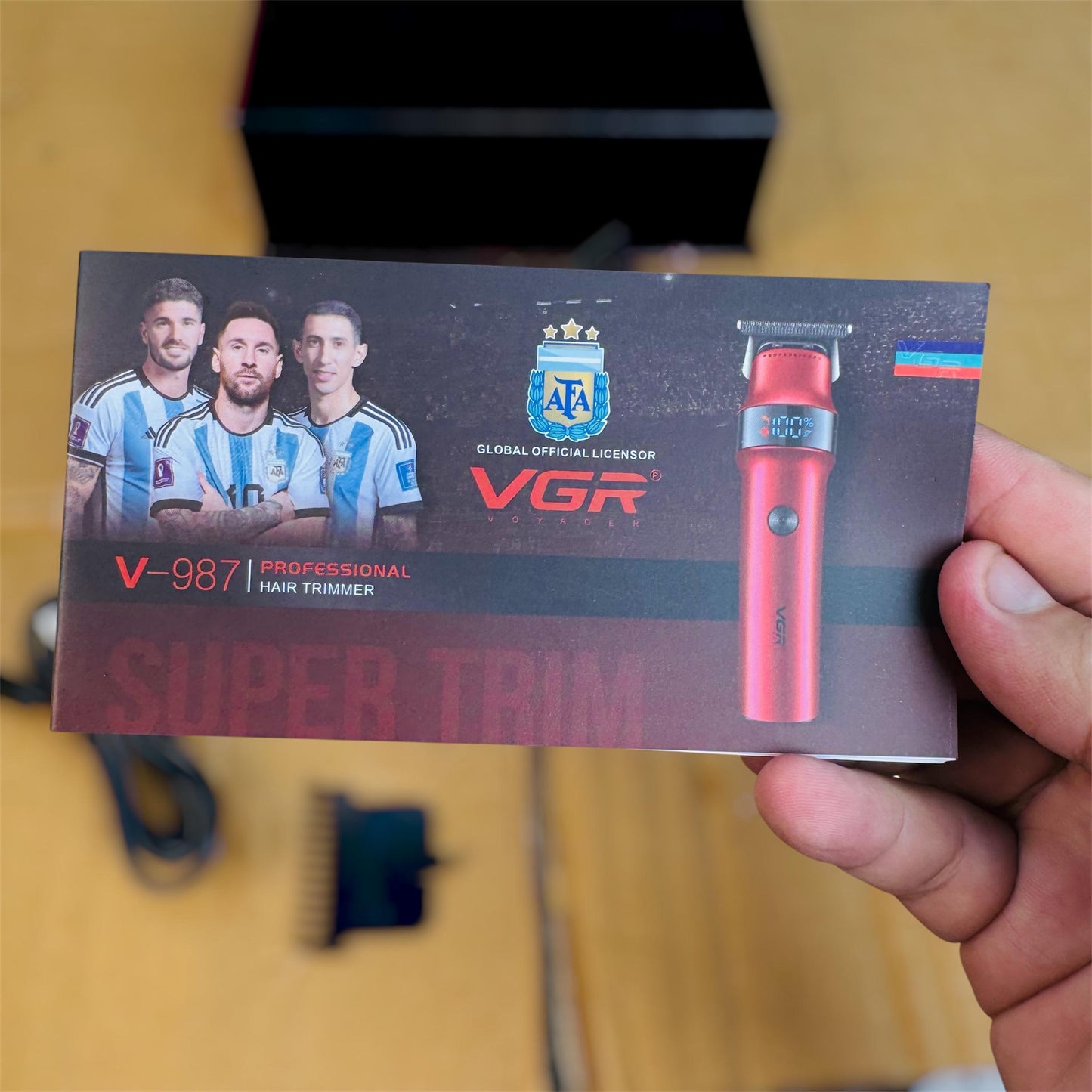 VGR Professional Trimmer V-987 – Cordless Rechargeable Grooming Trimmer