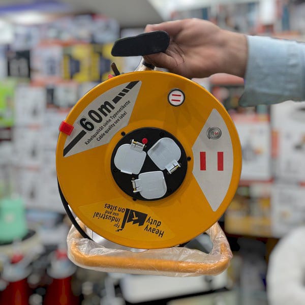 Industrial heavy Duty cable extension Reel