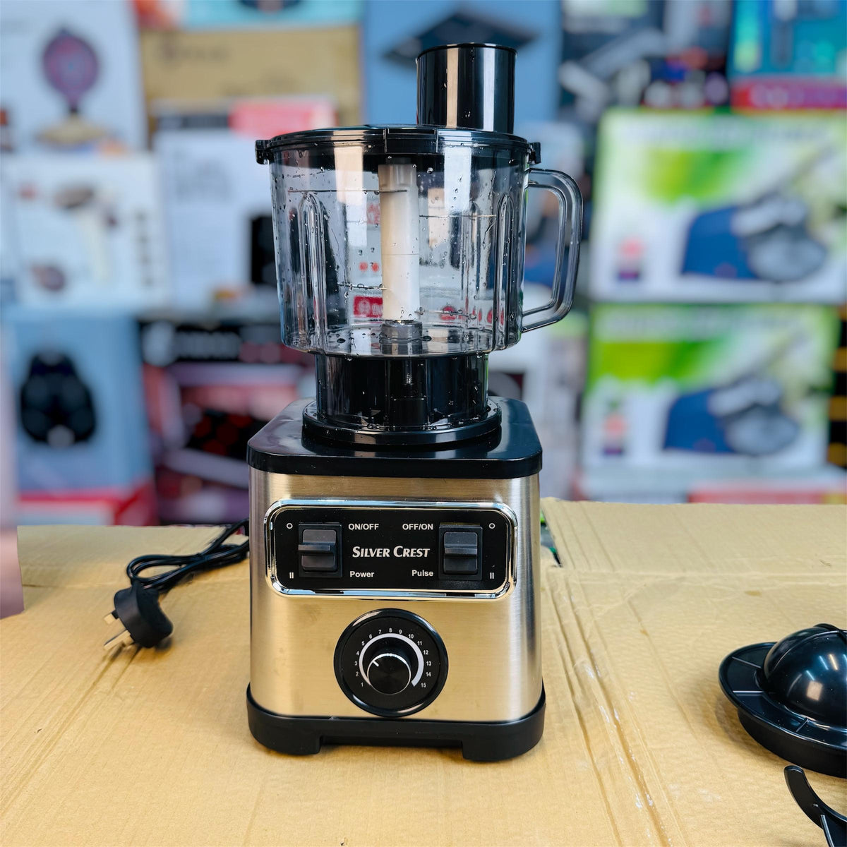 Silvercrest 8-in-1 Multi-Purpose Juicer – Electric Fruit & Vegetable Juicer