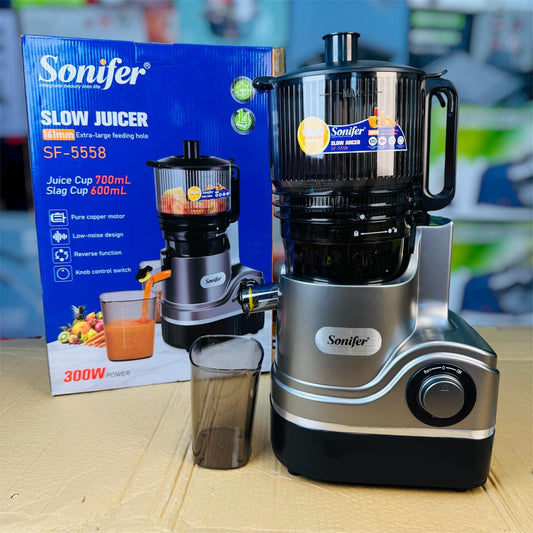 Sonifer Slow Juicer SF-5558 – Cold Press Masticating Juicer