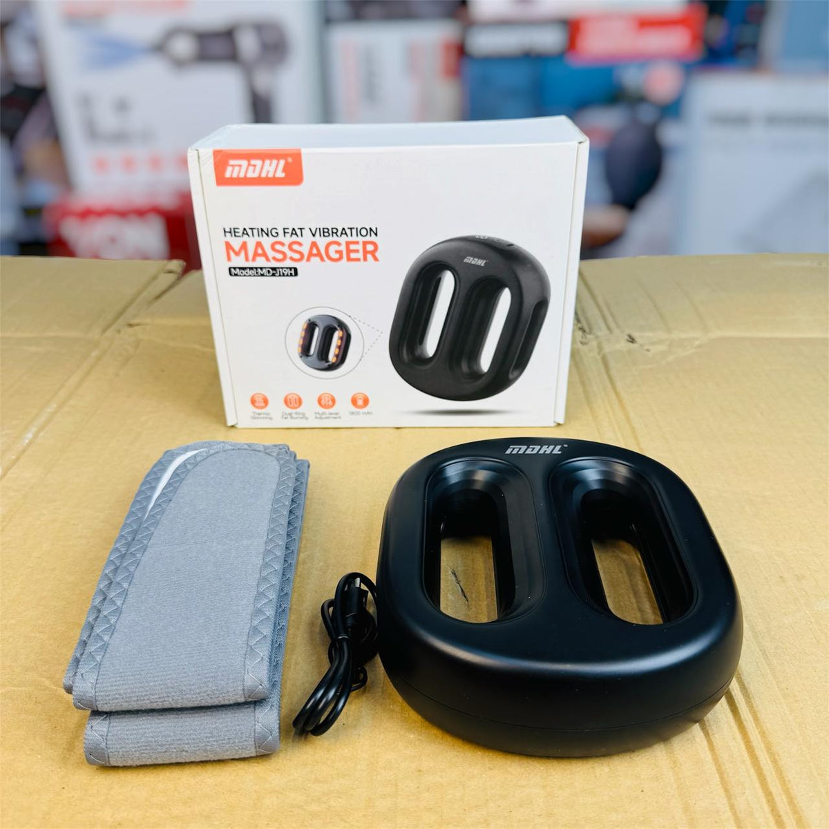 MDHL Heating Vibration Massager MD-J19H –  Body Massager with Heat