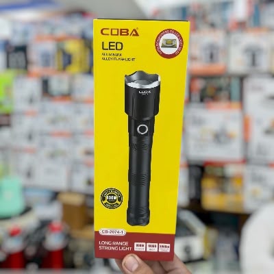 COBA LED Aluminum Alloy Flashlight Torch CB-2074-1