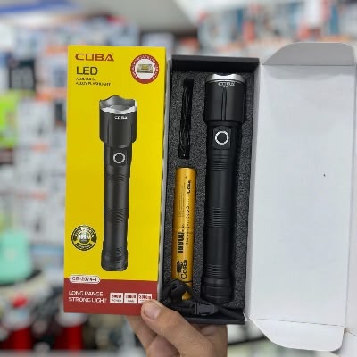 COBA LED Aluminum Alloy Flashlight Torch CB-2074-1