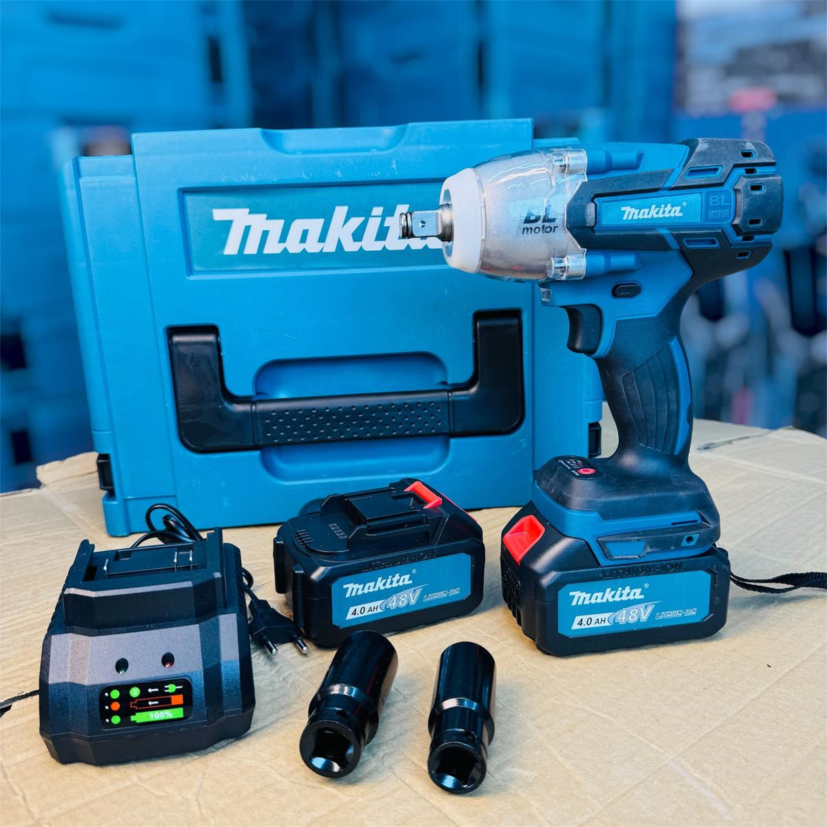 Makita Impact Wrench Set 1000Nm – Commercial Heavy-Duty Impact Wrench