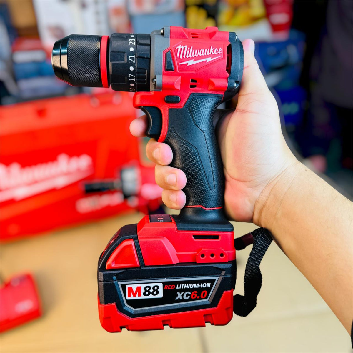 Milwaukee 2-in-1 Drill & Impact Wrench – Cordless Power Drill Driver