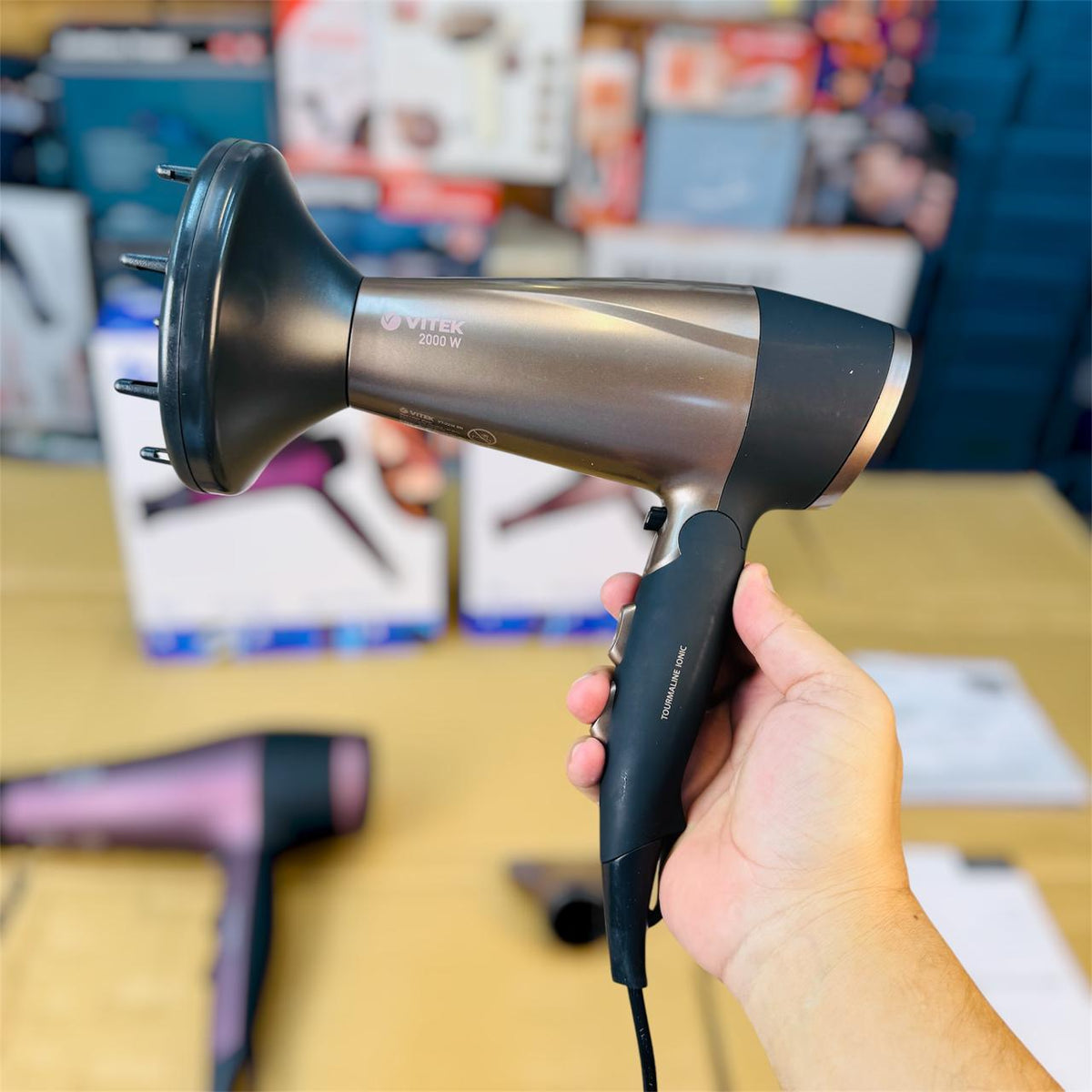 Vitek Hair Dryer VT-2535 / VT-2238 – Fast Drying Electric Hair Dryer