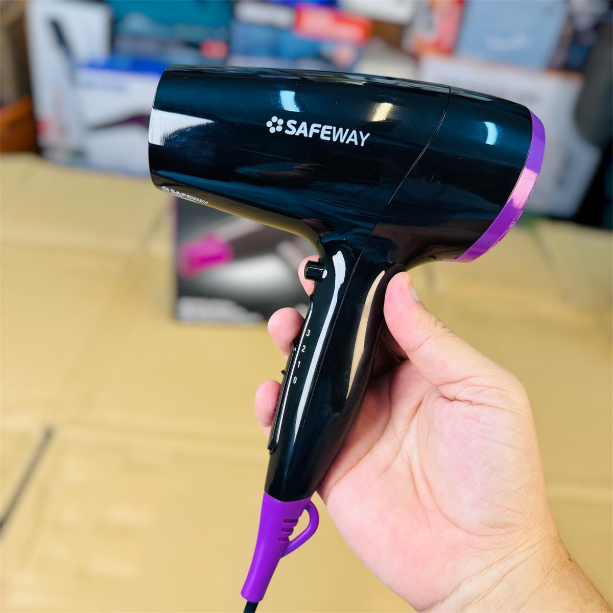 Safeway Lightweight Hair Dryer – Smooth Drying Electric Hair Dryer