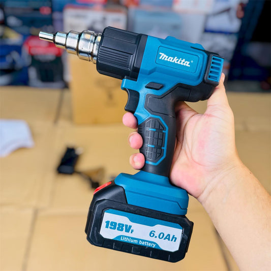 Makita Rechargeable Heat Gun – Cordless Hot Air Gun for Paint Stripping & Shrink Wrap