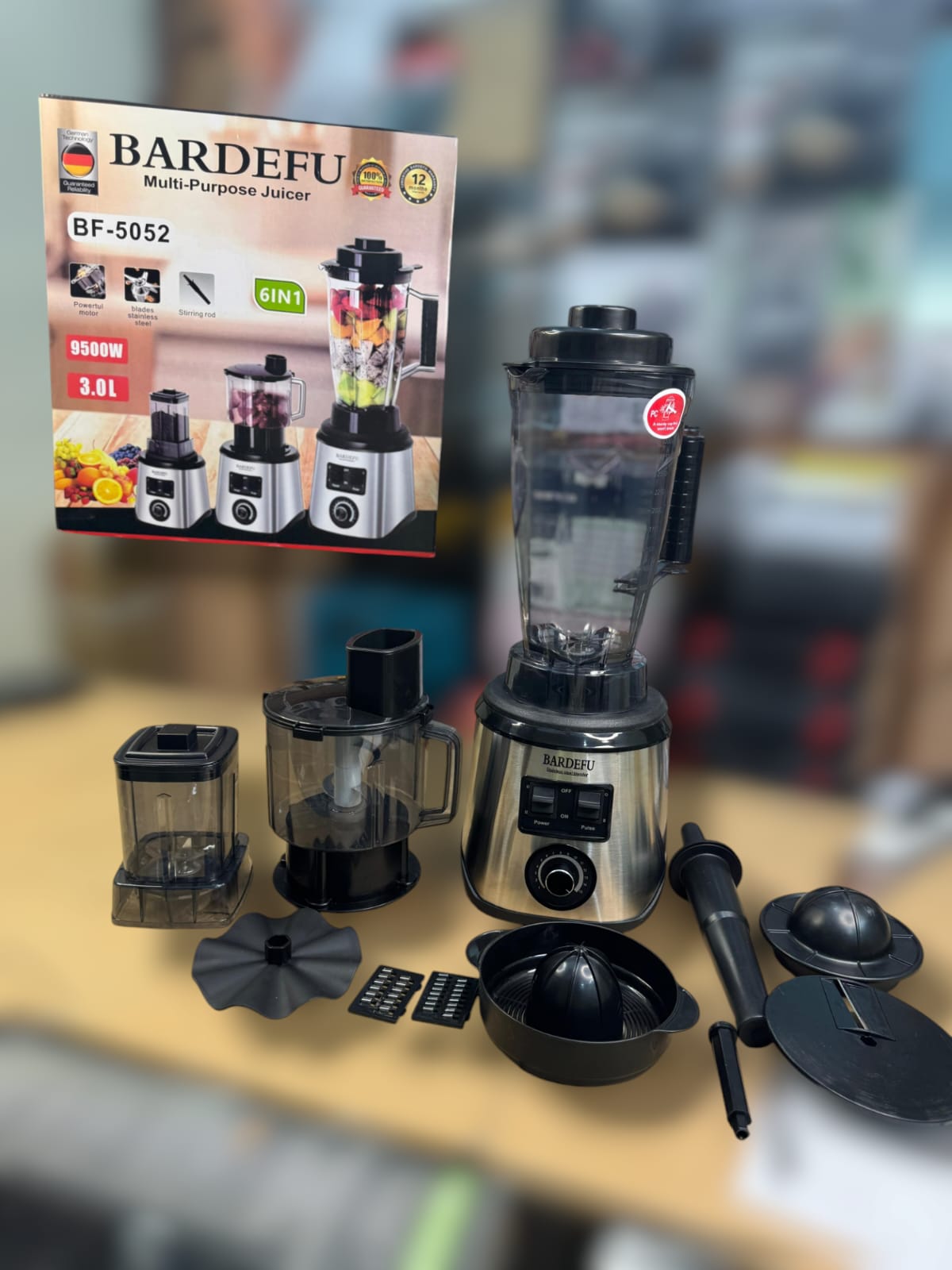 BARDEFU Germany 6 in 1 blender set