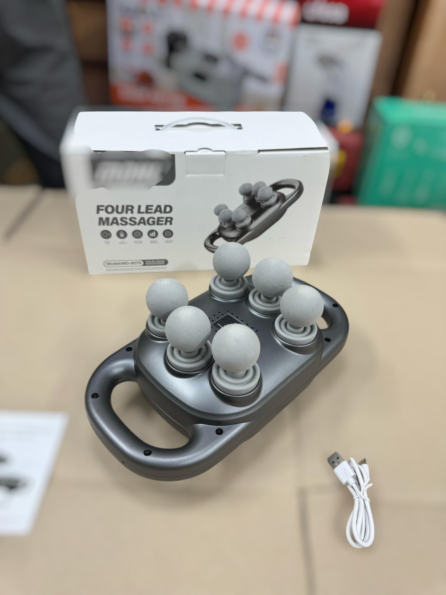 amazon lot 6 head full body massager