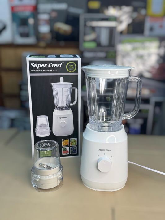 SUPER CREST 8063 Germany 2 in 1 blender grinder