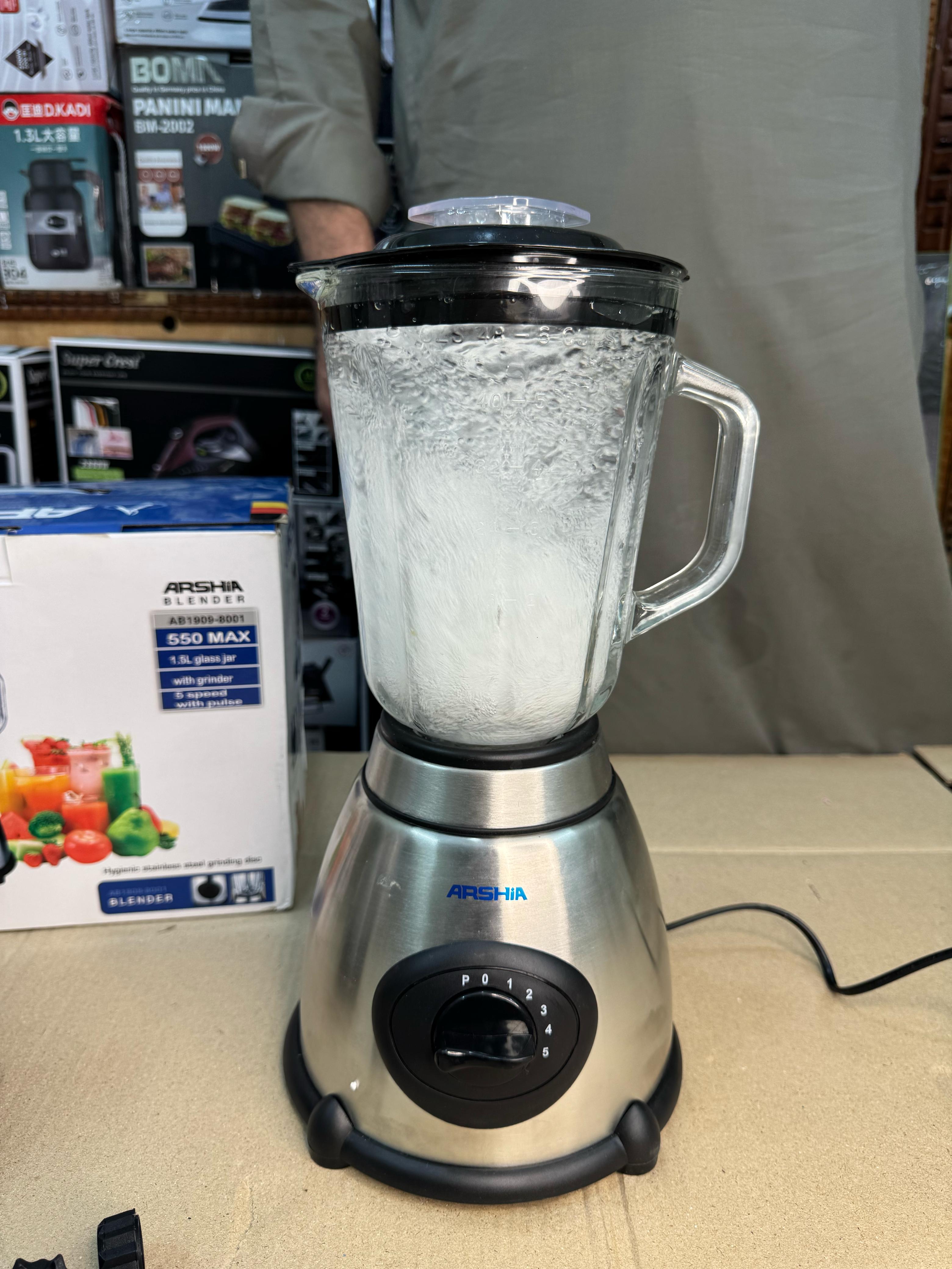 ARSHIA Germany 2 in 1 blender grinder