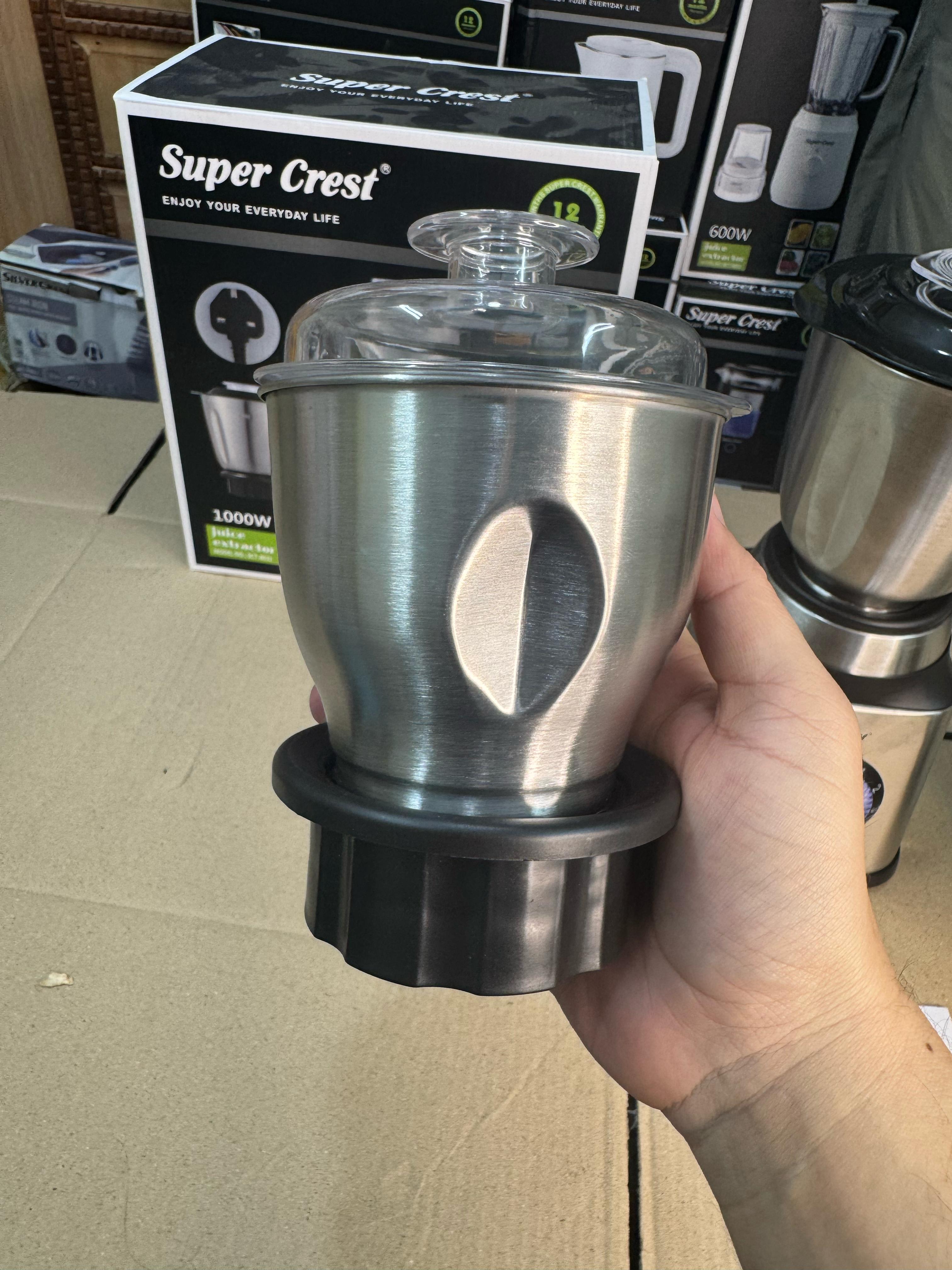 Germany super crest 3 in 1 stainless steel blender