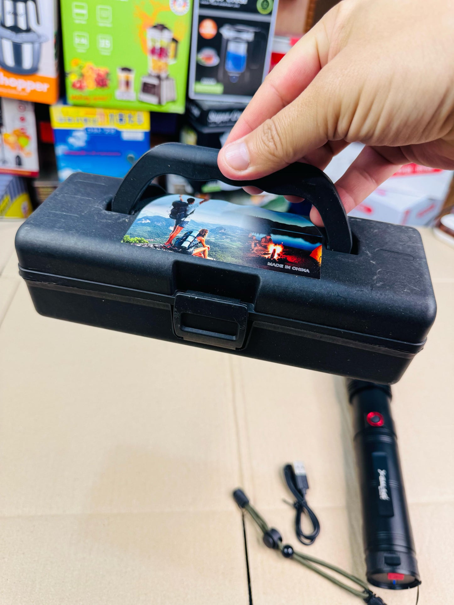 lot imported Aluminum Alloy Flashlight ( torch)