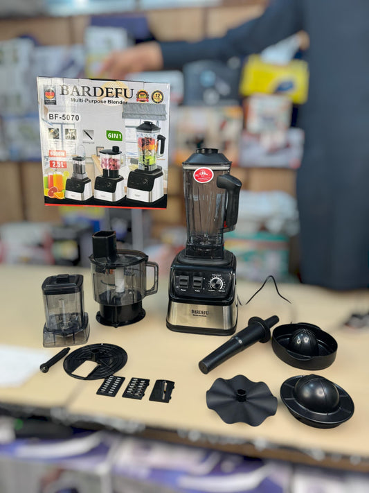 Bardefu 6-in-1 2.5L Multipurpose Blender - 5070 German Lot