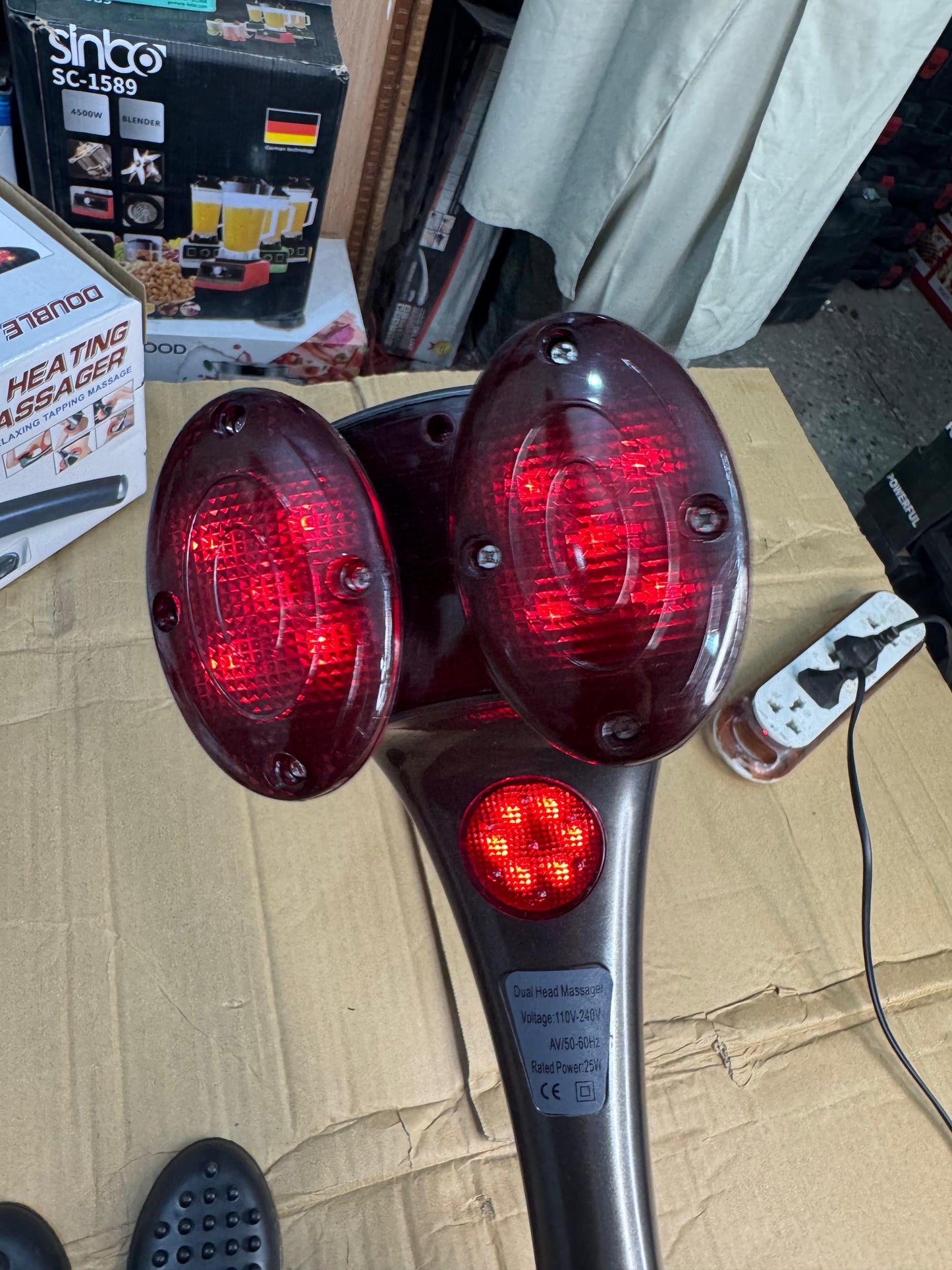Infrared Powerful Double Massager