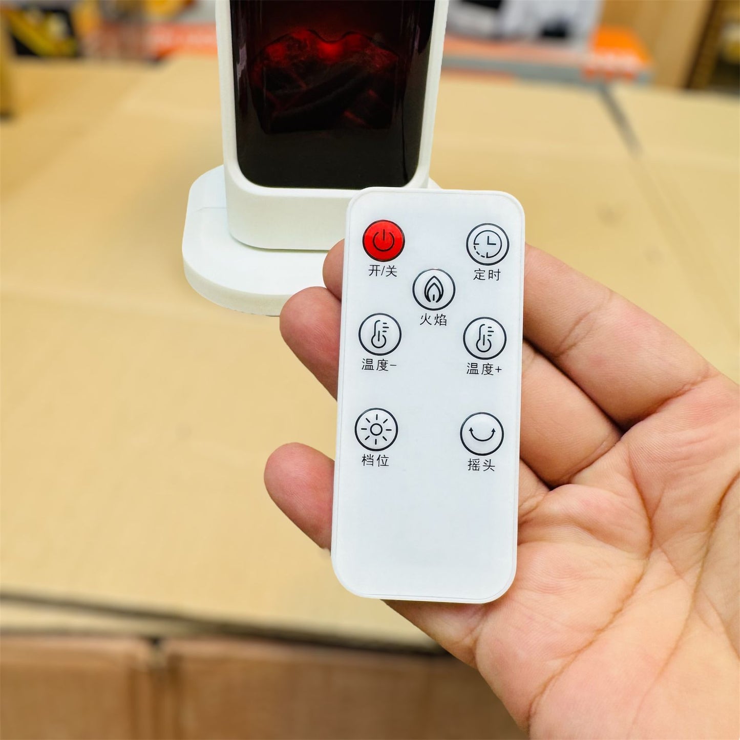 lot 3D ceramic blower heater with remote 2000watt