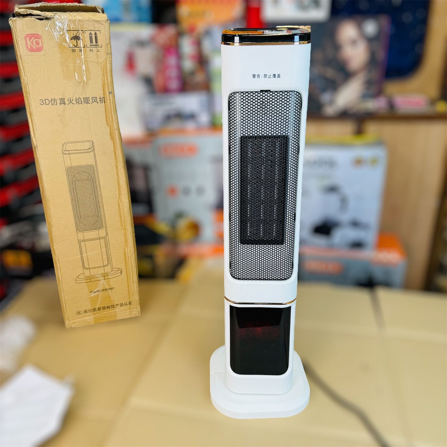 lot 3D ceramic blower heater with remote 2000watt