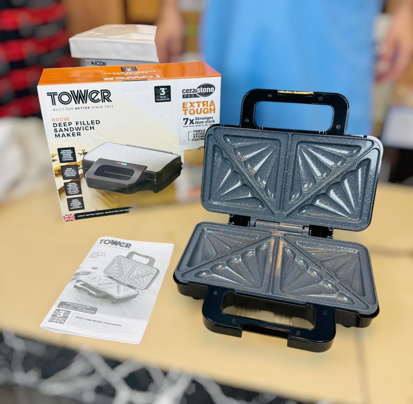 Tower Deep filled sandwich maker