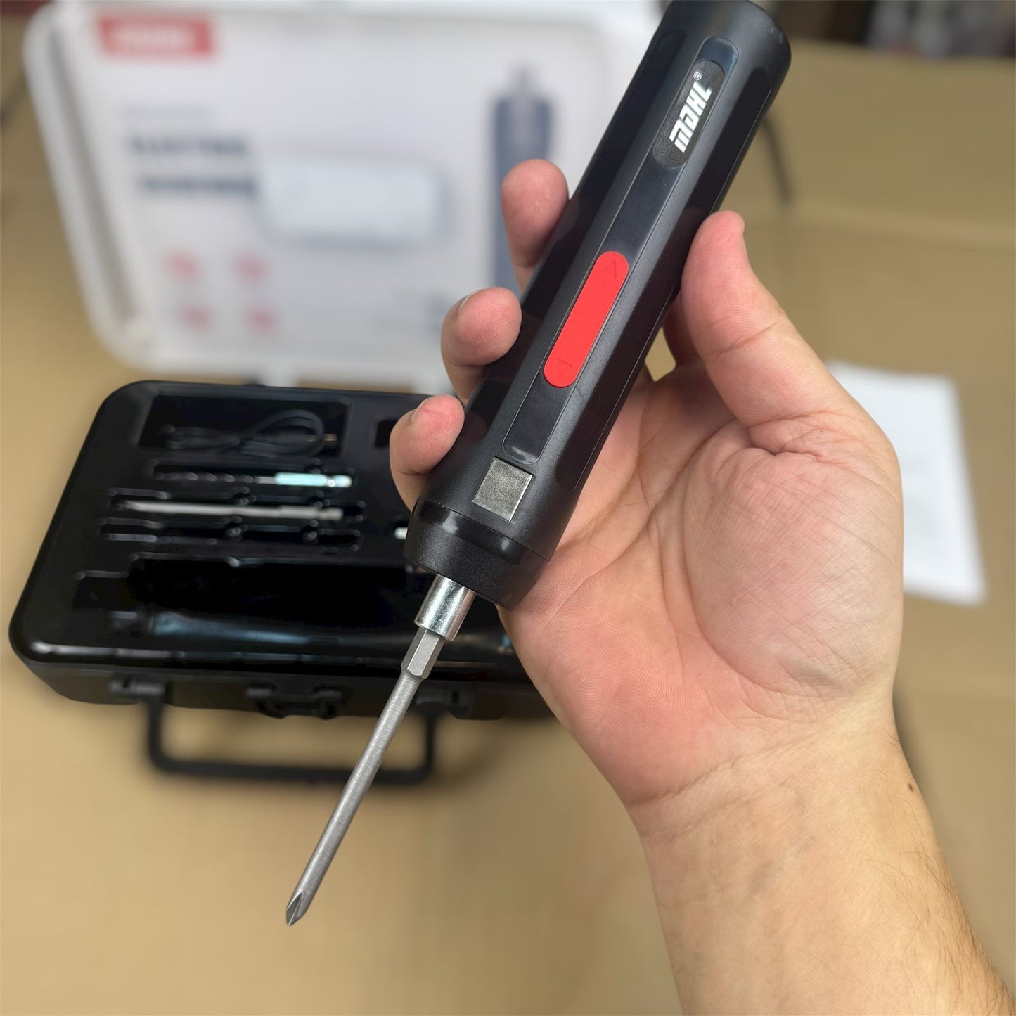 Rechargeable 22pcs screw drive set