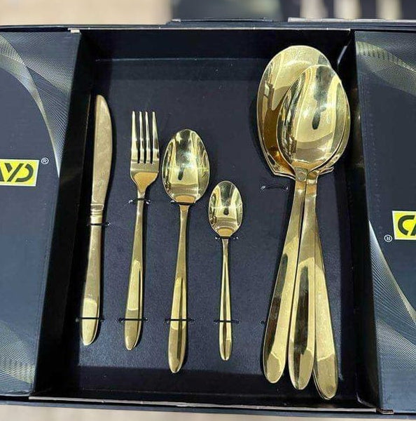 lot imported High Quality AYD stain Steel Cutlery Set of 36 pcs