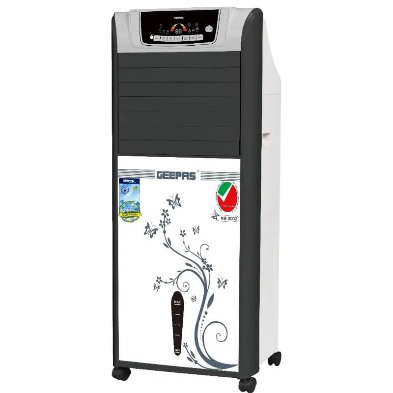 Geepas  Tower Air Cooler With Remote & LED Screen Control
