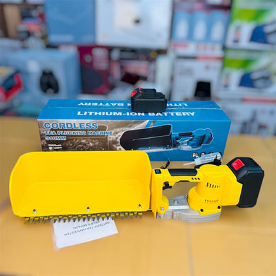 Cordless Tea Plucking Machine & Hedge Trimmer 310mm – Battery-Powered Garden Trimmer