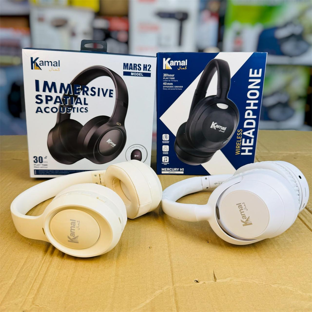 Kemal Headphones – Comfortable Wired/Wireless Headset