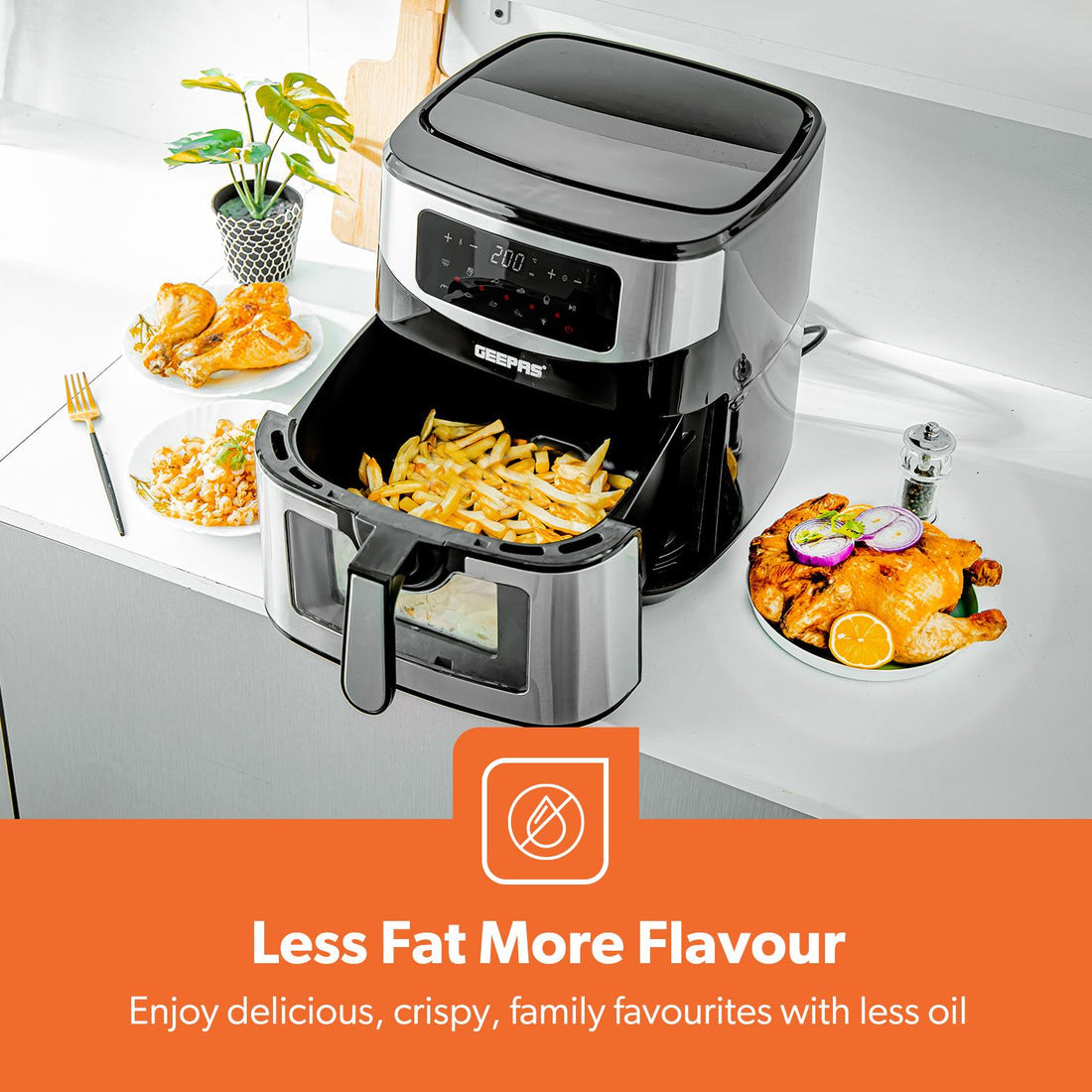 Geepas 9.2L Digital Air fryer GAF 37524 UK