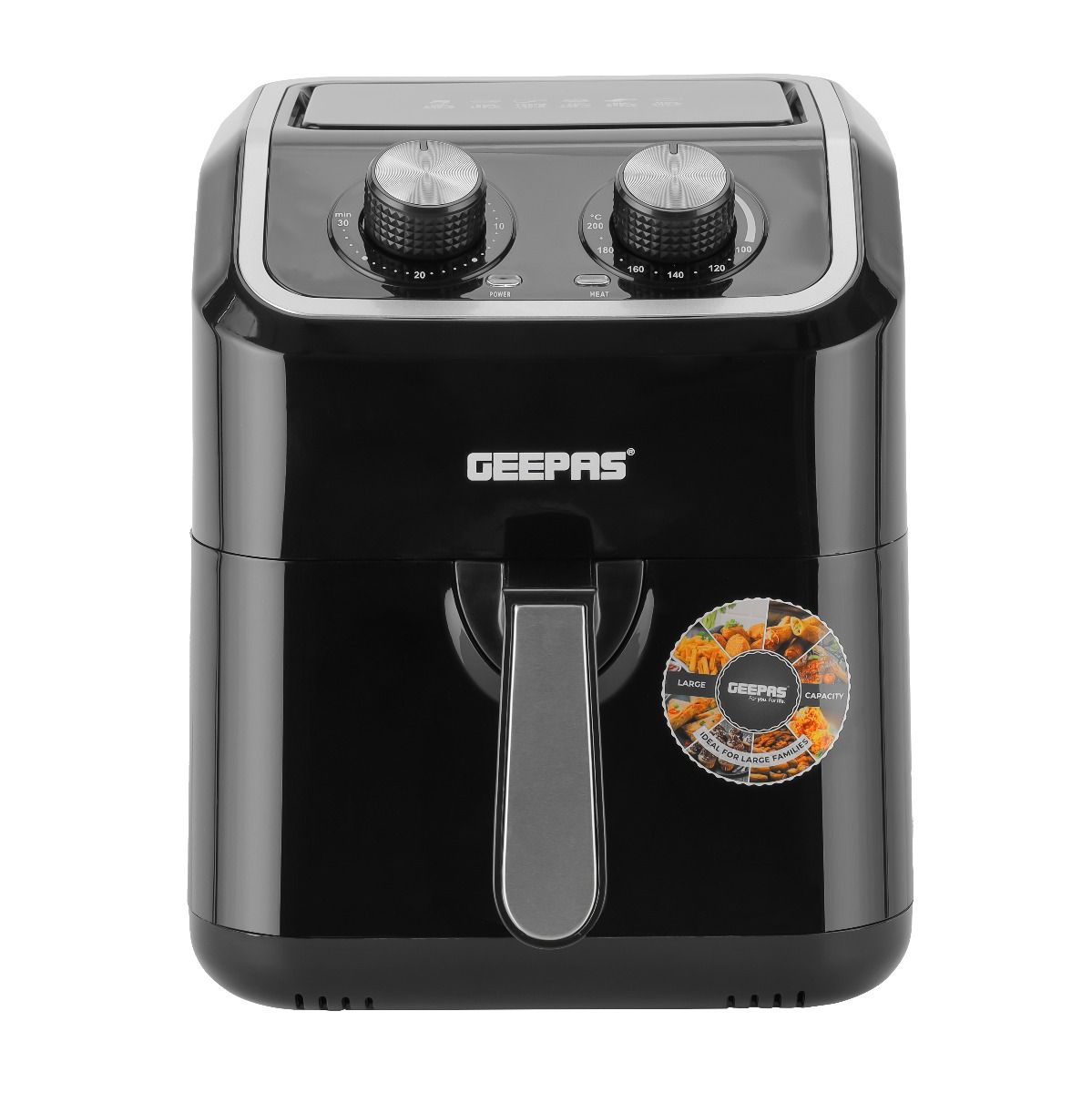 GEEPAS 5L Air Fryer 1600W-37528