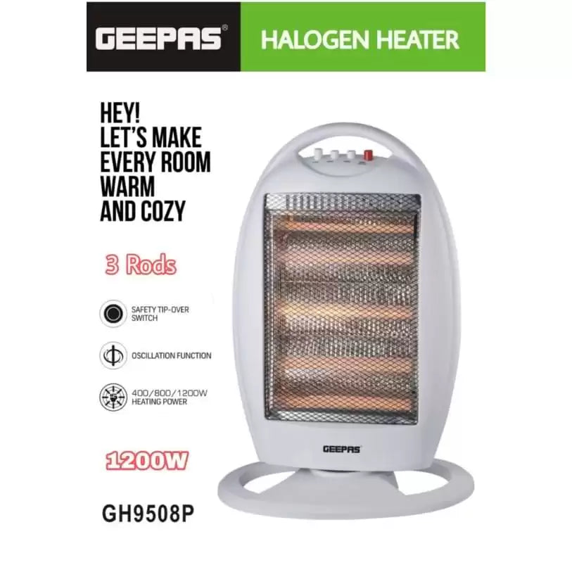 Geepas Electric Halogen Heater GHH-9508