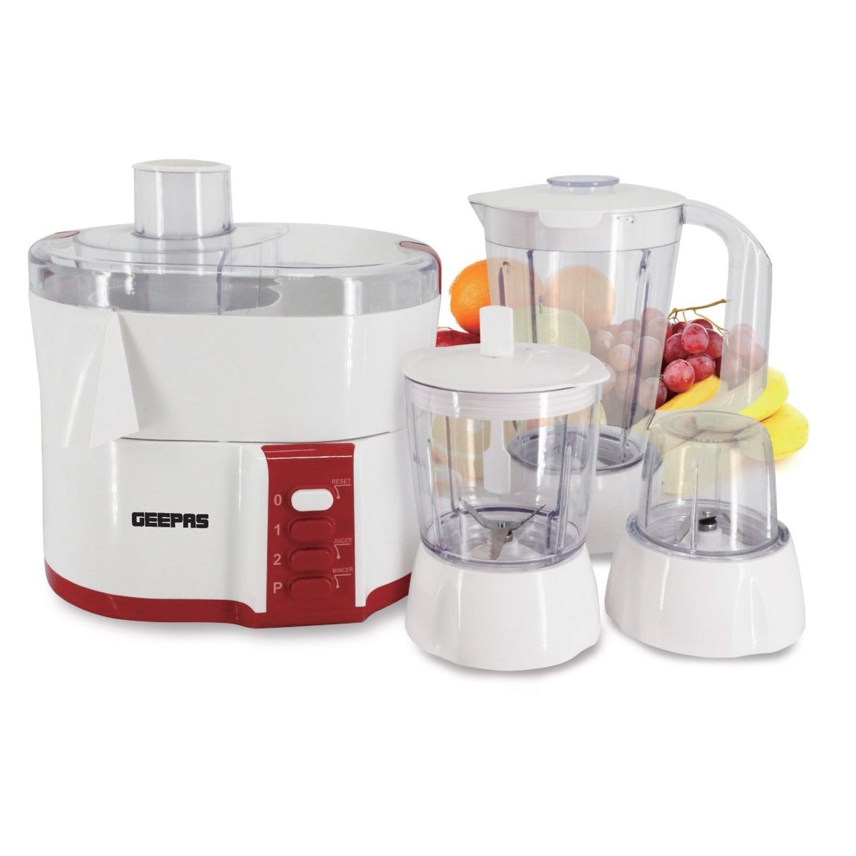 Geepas 4-in-1 Food Processor GSB9890