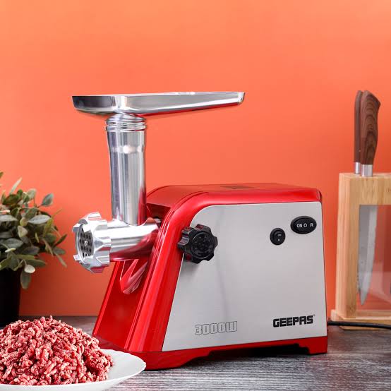 GEEPAS Stainless Steel Meat Grinder 1910 ( 2 Year warranty