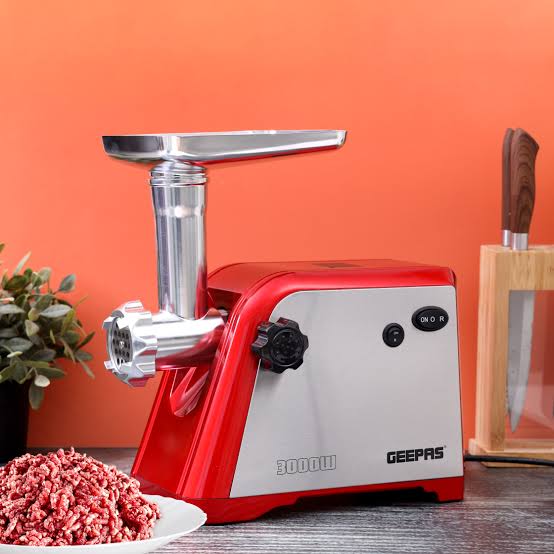 GEEPAS Stainless Steel Meat Grinder 1910 ( 2 Year warranty