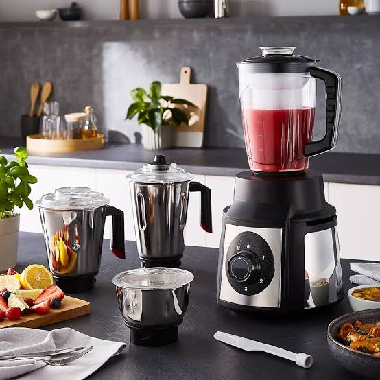 Geepas 5 in 1 juicer blender grinder