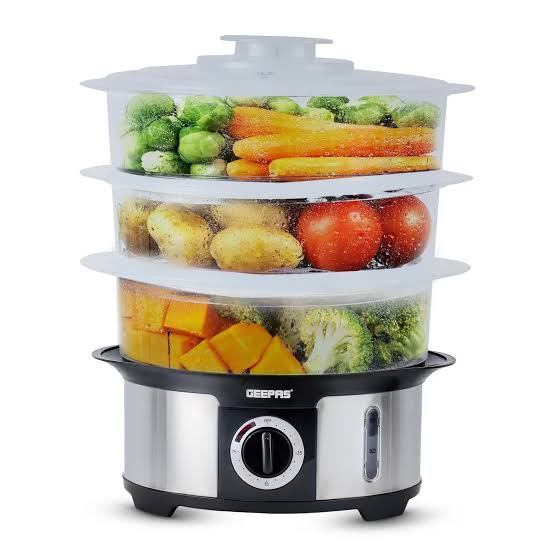 Geepas 12L Food Steamer GFS63025UK ( 2 year warranty)