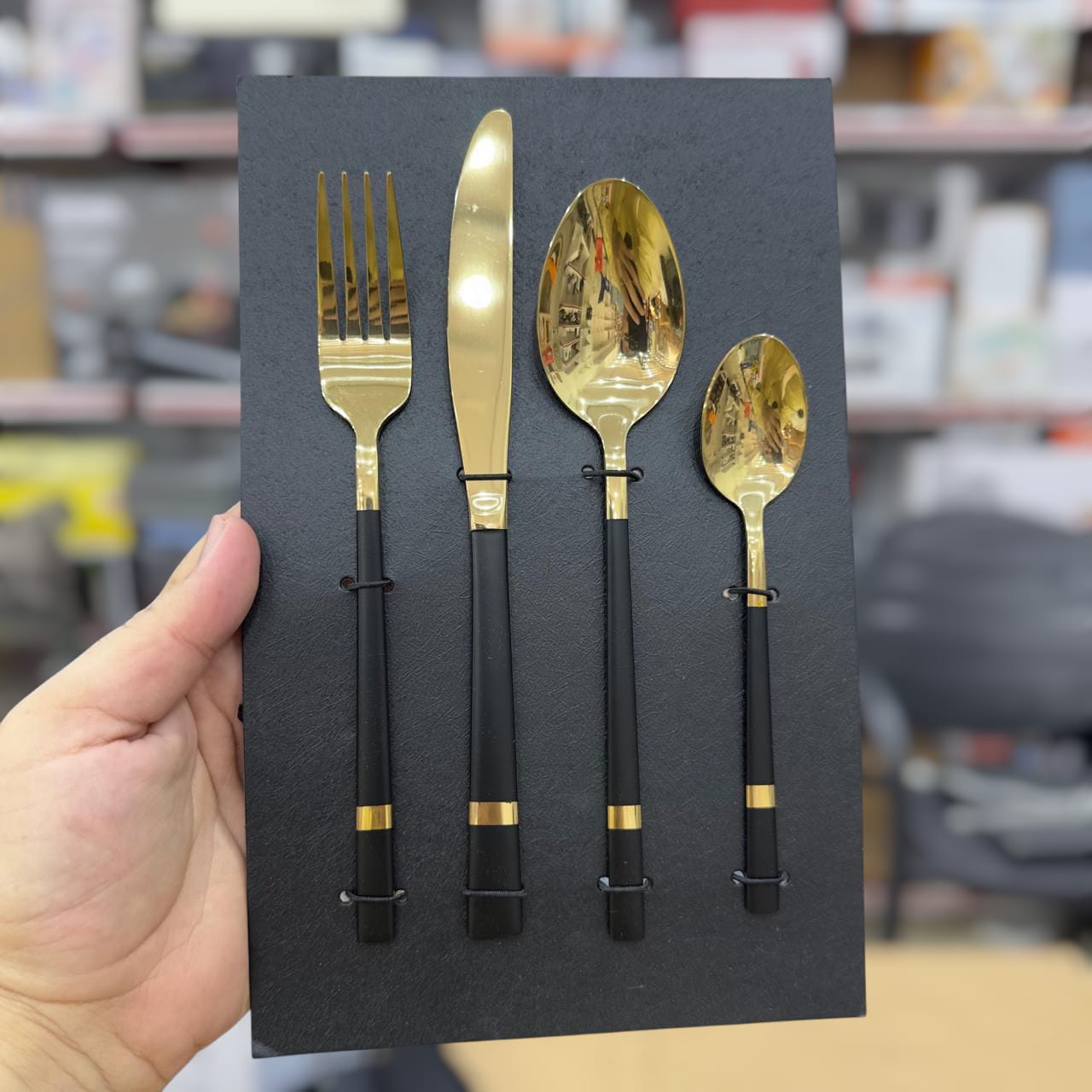 36pcs Elegant Stainless Steel Cutlery Set-Zah