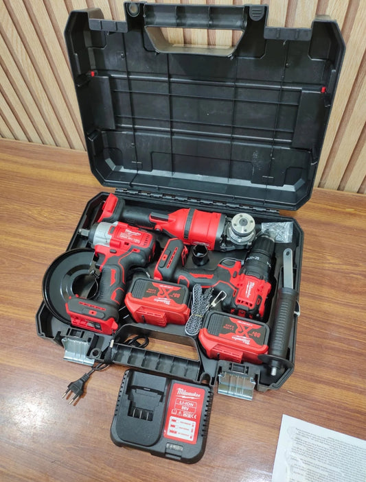 Original Milwaukee 3 in 1 drill machine set