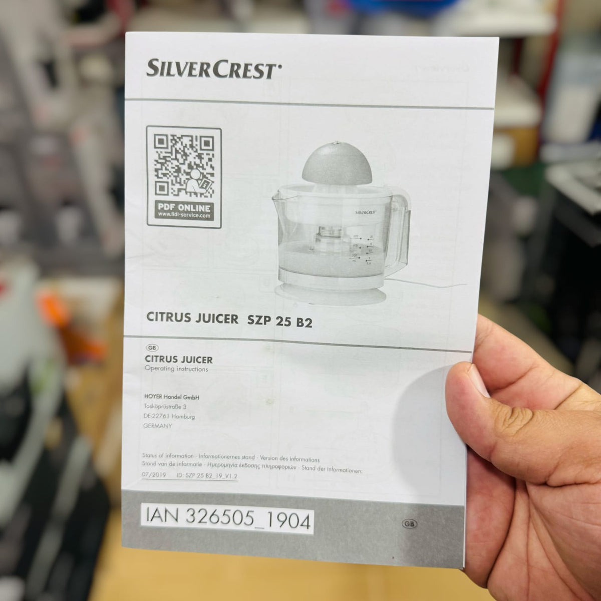 Silver Crest Citrus Juicer
