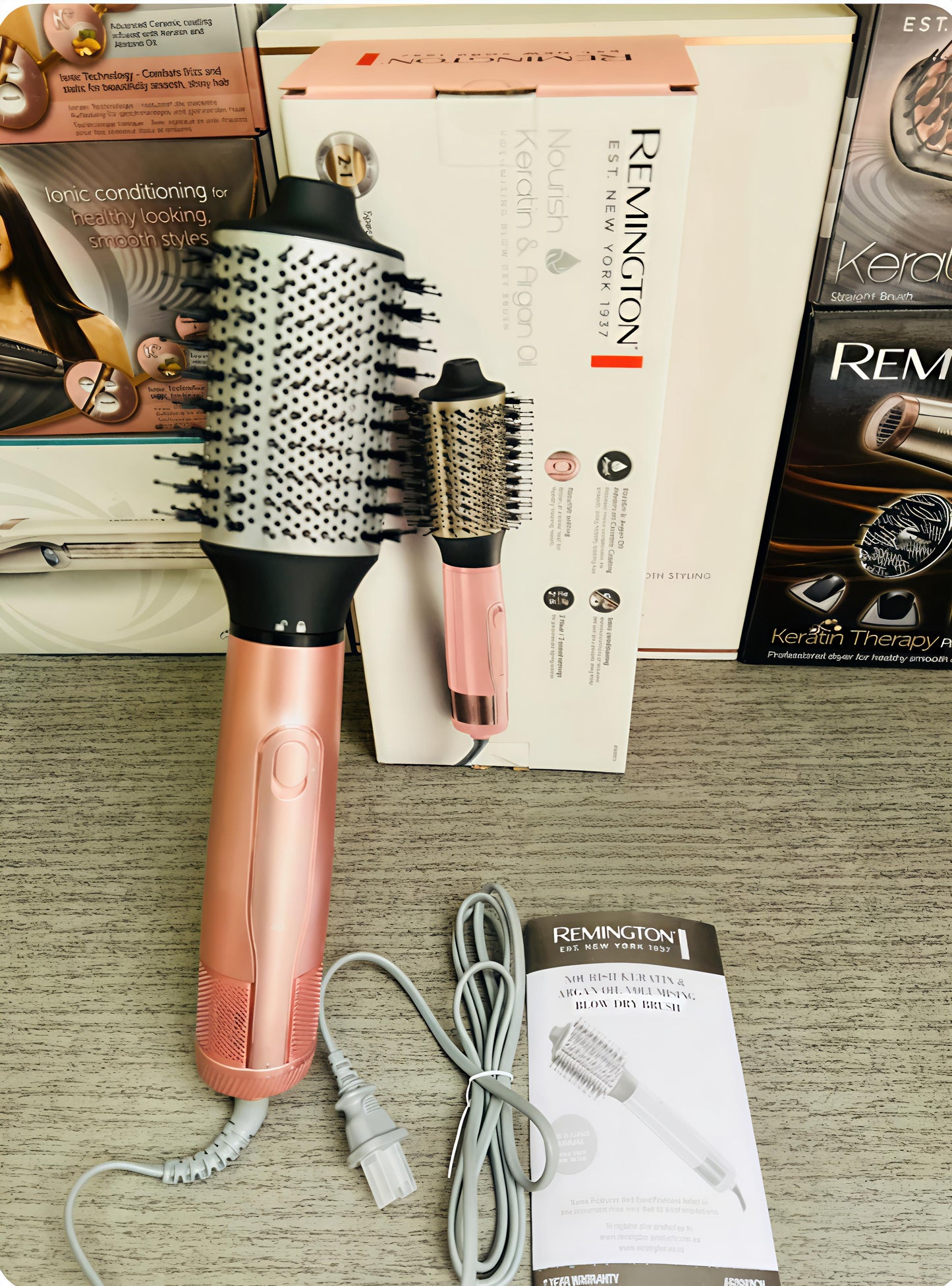 Remington 2-in-1 Blow Dry Brush