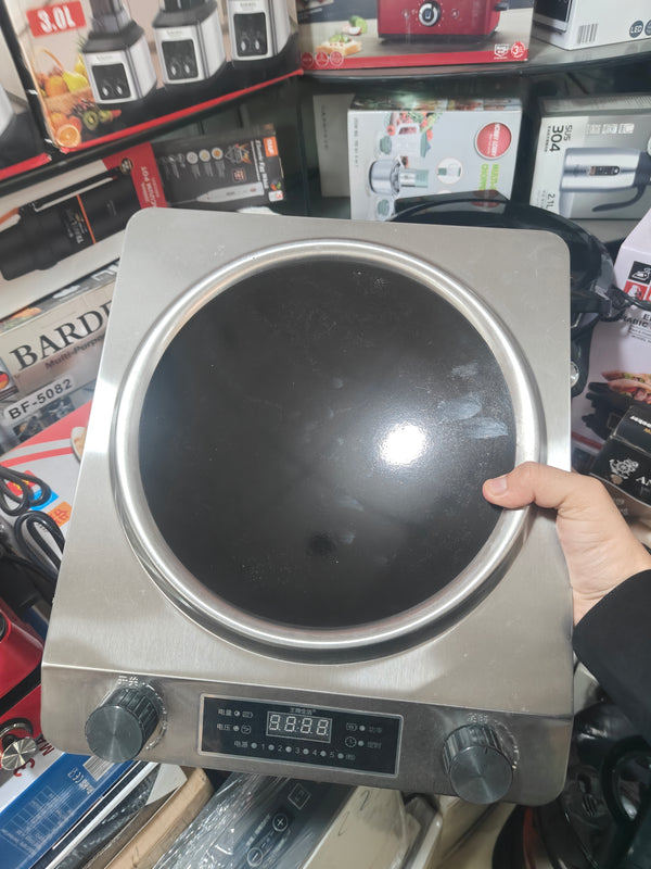 Induction Cooker, Countertop, Single Burner, Efficient Touch Control Panel 3500W
