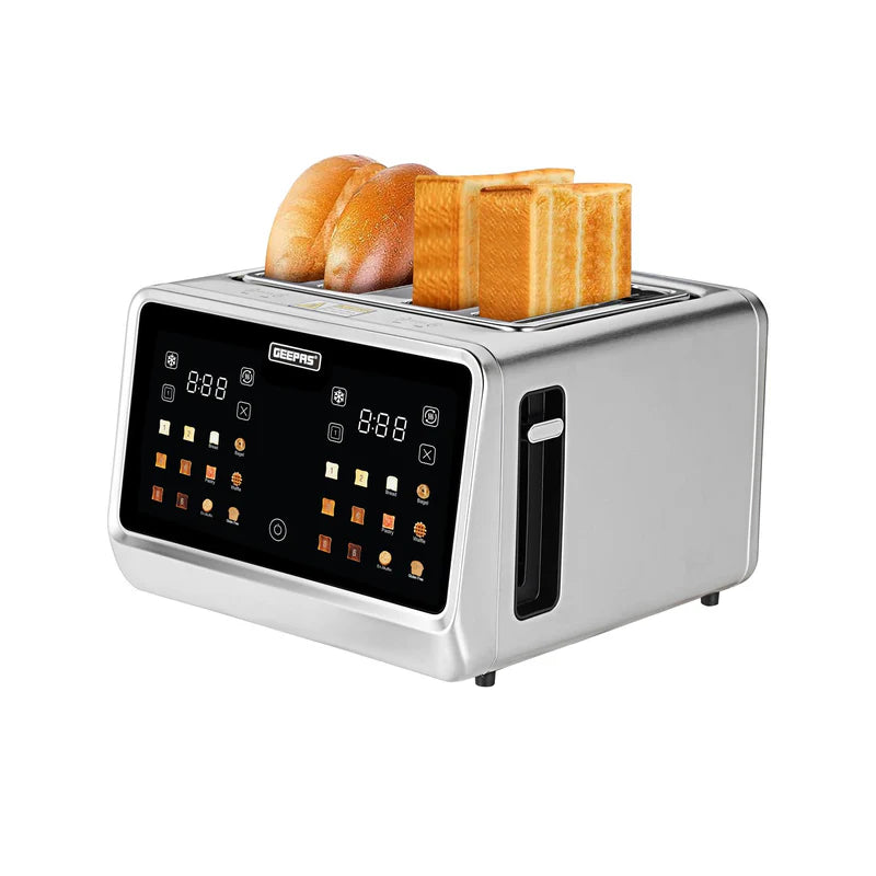 Geepas Digital 4-Slice Toaster- GBT36569UK