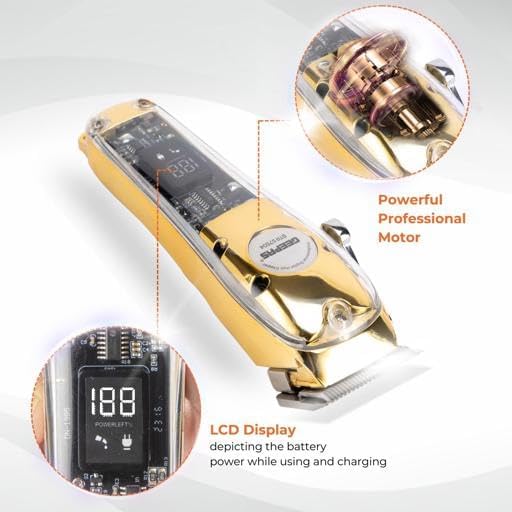 Geepas Professional Digital Hair Clipper 57504